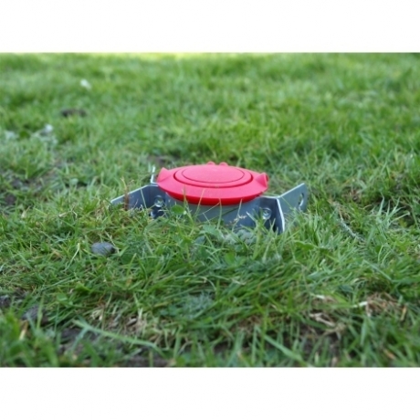 Уличная сушилка Lift-O-Matic Advance (50 м навески), с чехлом и мешком для прищепок, серый Brabantia