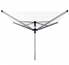 Уличная сушилка Lift-O-Matic Advance (50 м навески), с чехлом и мешком для прищепок, серый Brabantia