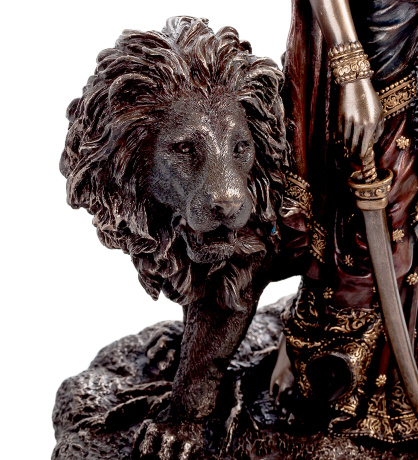 WS-543 Статуэтка "Богиня Дурга - защитница богов и мирового порядка"