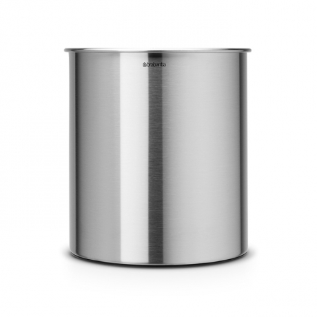 Корзина для бумаг (7 л), Стальной матовый Brabantia