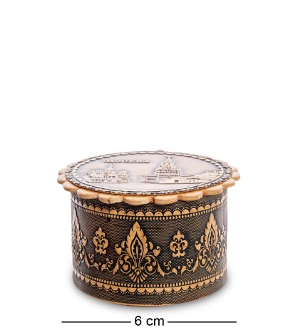 BST-115/ 2 Шкатулка "Москва" мал. (береста)