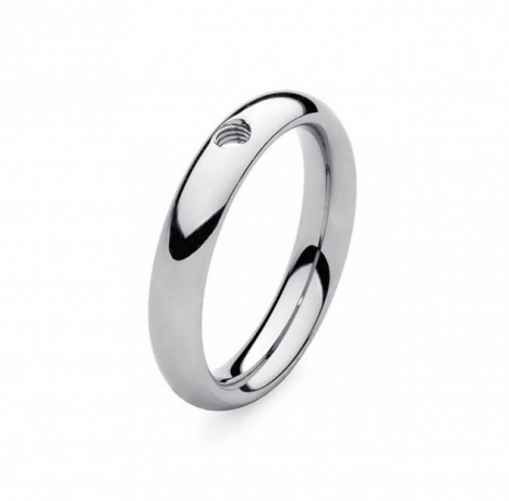 Кольцо - база Basic small silver 16,5 мм 627041 S Qudo
