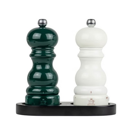 Набор мельниц для соли и перца, цвет: зеленый и слоновая кость Peugeot