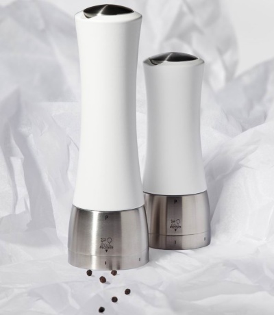 Мельница для перца Madras Peugeot, 16 см. белый матовый