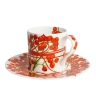 Чашка с блюдцем кофейная, 100 мл. FIL ROUGE BACCHE Taitu