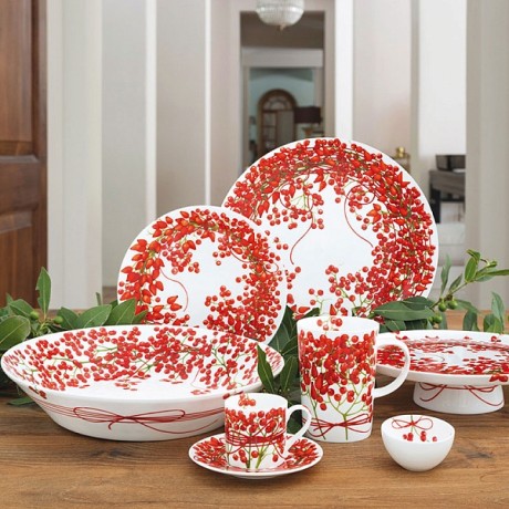 Чашка с блюдцем кофейная, 100 мл. FIL ROUGE BACCHE Taitu