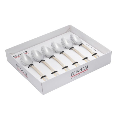 Набор кофейных ложек, 6 шт. IMPERO GOLD DECOR EME