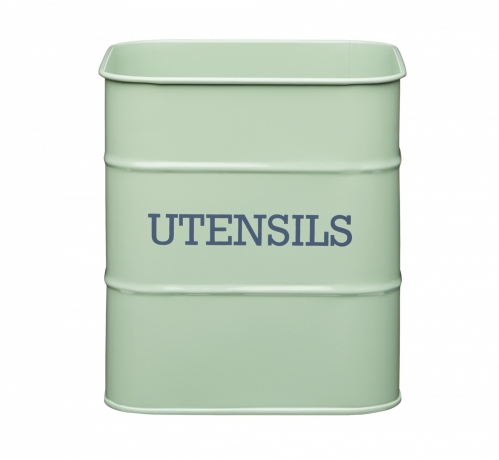 Органайзер для хранения кухонных принадлежностей, 15x16x15 см. Living Nostalgia green Kitchen Craft