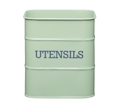 Органайзер для хранения кухонных принадлежностей, 15x16x15 см. Living Nostalgia green Kitchen Craft