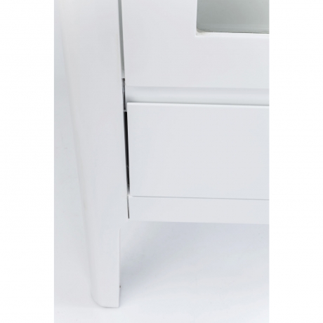 Шкаф-витрина Brooklyn, коллекция "Бруклин" 65*180*40, МДФ, Белый