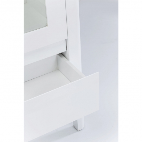 Шкаф-витрина Brooklyn, коллекция "Бруклин" 65*180*40, МДФ, Белый