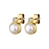 Серьги LONDON SG WHITE PEARL Dyrberg Kern