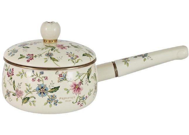 Ковш эмалированный 1.5 л. Прованс, 16 см. EJIRY