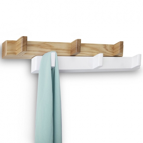 Вешалка раздвижная Switch, белая, Umbra