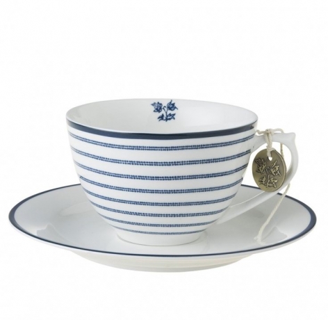 Кофейная пара капучино, 260 мл. Candy Stripe Laura Ashley