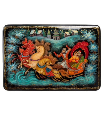 ШК-75/17 Шкатулка "Тройка" Петров