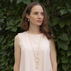 Серьги ROSE QUARTZ