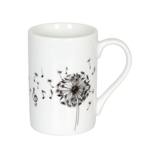 Кружка мини "Музыка - одуванчики", 90 мл. Koenitz