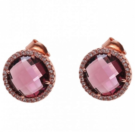 Пусеты XOR259RS V/RG Boccadamo