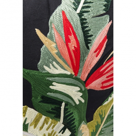 Подушка Flower, 45х45х15, Хлопок, Полиэстер, Мультиколор