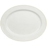 Тарелка овальная белая, 40 см, Astoria Costa Nova