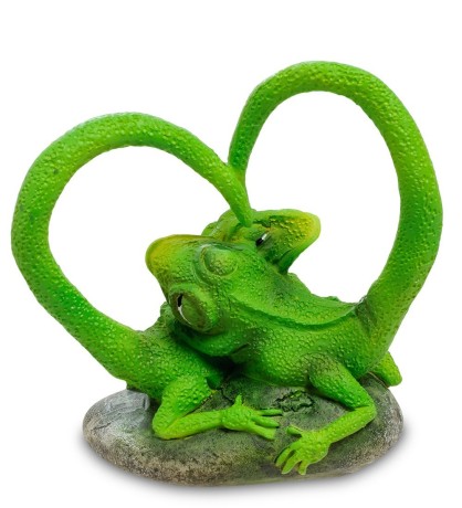 RV-887 Фигурка "Пара игуан" (W.Stratford)