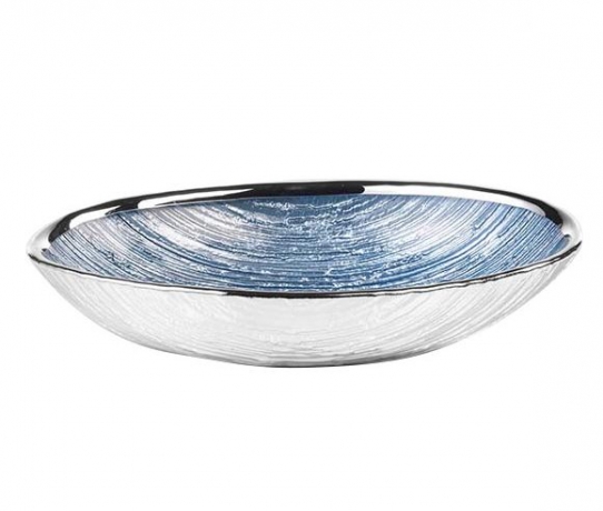 Блюдо GRANITO, 18x12 см. голубой, Argenesi