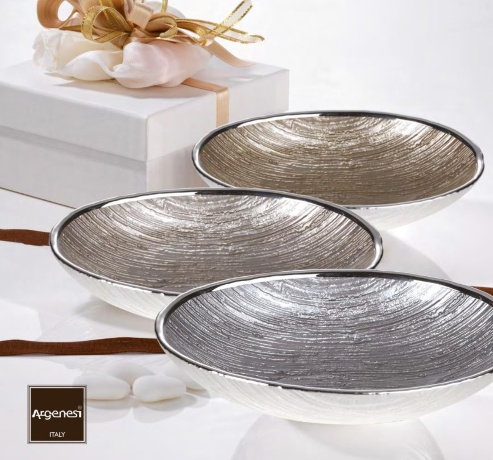 Блюдо GRANITO, 18x12 см. голубой, Argenesi