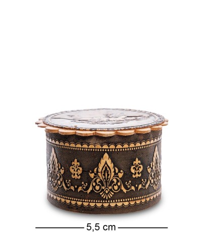 BST-116 Шкатулка "Ангелочек" мал. (береста)