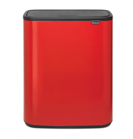Мусорный бак Touch Bin Bo (60 л), Пламенно-красный Brabantia