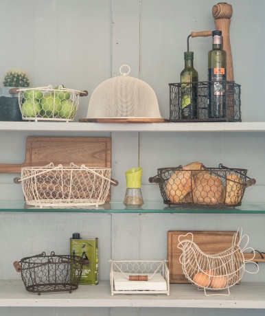 Корзина овальная средняя Provence in cream T&G