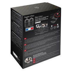 Набор подарочный мельниц для соли и перца, 12 см. Line Night Chiс Peugeot