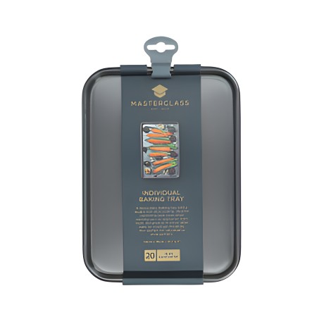 Противень для выпечки MasterClass с антипригарным покрытием, 24х18 см. Kitchen Craft