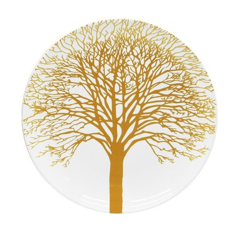 Набор тарелок Singapore, белый, 21x21 см. 4 шт. WD Lifestyle