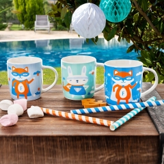 Набор детских кружек, 330 мл. 3 см. Go Hero Quid