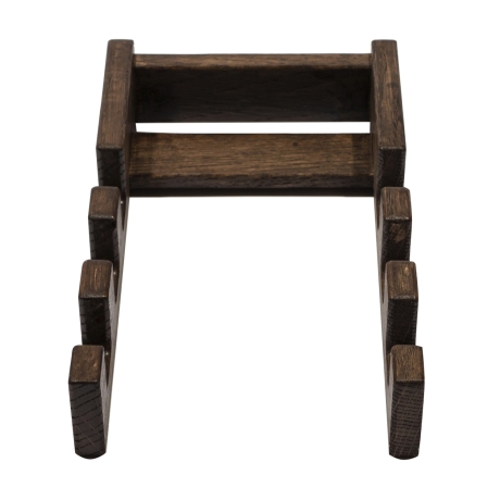 Подставка для 3 разделочных досок дубовая, 20х12х4 см. Uneca