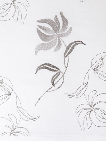 Скатерть "ЛИЛИЯ", 140х140см. белый, BOVI