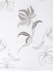 Скатерть "ЛИЛИЯ", 140х140см. белый, BOVI