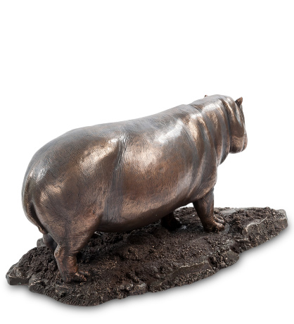 WS-773 Статуэтка "Бегемот с детенышем"