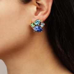 Серьги EMMA SG AQUA