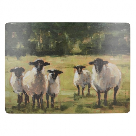 Набор из 4 салфеток под столовые приборы, 40x29 см. Sheep Creative Tops