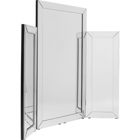 Зеркало Luxury, коллекция "Роскошь" 75*60*2, Зеркальное стекло, МДФ, Бесцветный