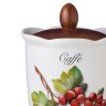 Ёмкость для кофе с крышкой Frutti di Bosco, 19 см. Nuova Cer