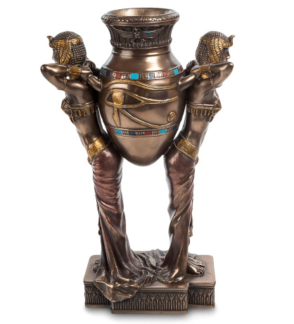 WS-490/ 1 Статуэтка "Египтянки с вазой"