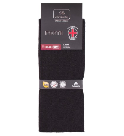 Носки мужские Forte ASUM-0005  41-44 черный (Artsocks)