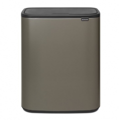 Мусорный бак Touch Bin Bo (60 л), Платиновый Brabantia