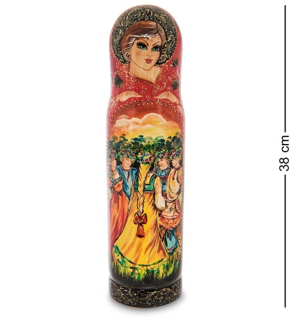 МР-25/ 91 Футляр для бутылки "Хоровод"