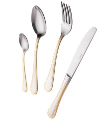 Набор столовых приборов LUIGI XVI GOLD DECOR, 24 шт. EME