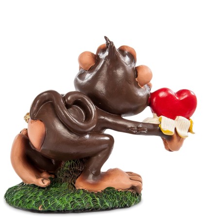 RV-473 Фигурка Обезьяна "Подарок любимой" (W.Stratford)