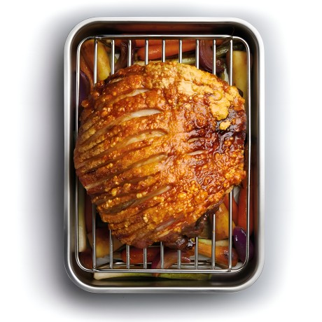 Решетка для запекания MasterClass, 32х23 см. нерж/сталь Kitchen Craft